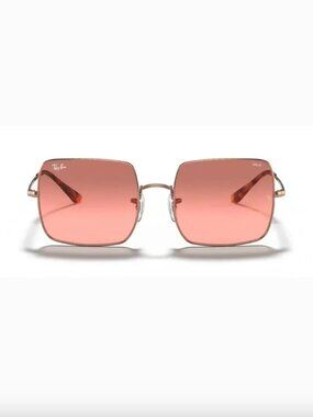 Ray-Ban | RB1971 Square Sunglasses Rose Gold Evolve Photochromic Red Bordeaux